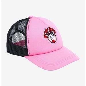 Betty Boop Pink Trucker Hat